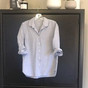 MUJI Miko chambray button up